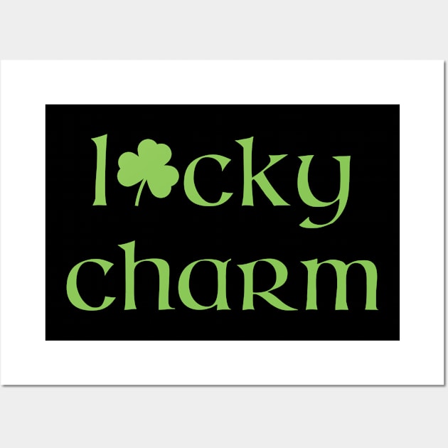 Lucky Charm | St. Patrick's Day Wall Art by jverdi28